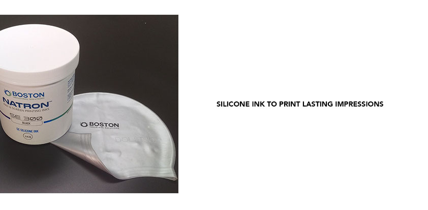 ink for printing on silicone swimming caps