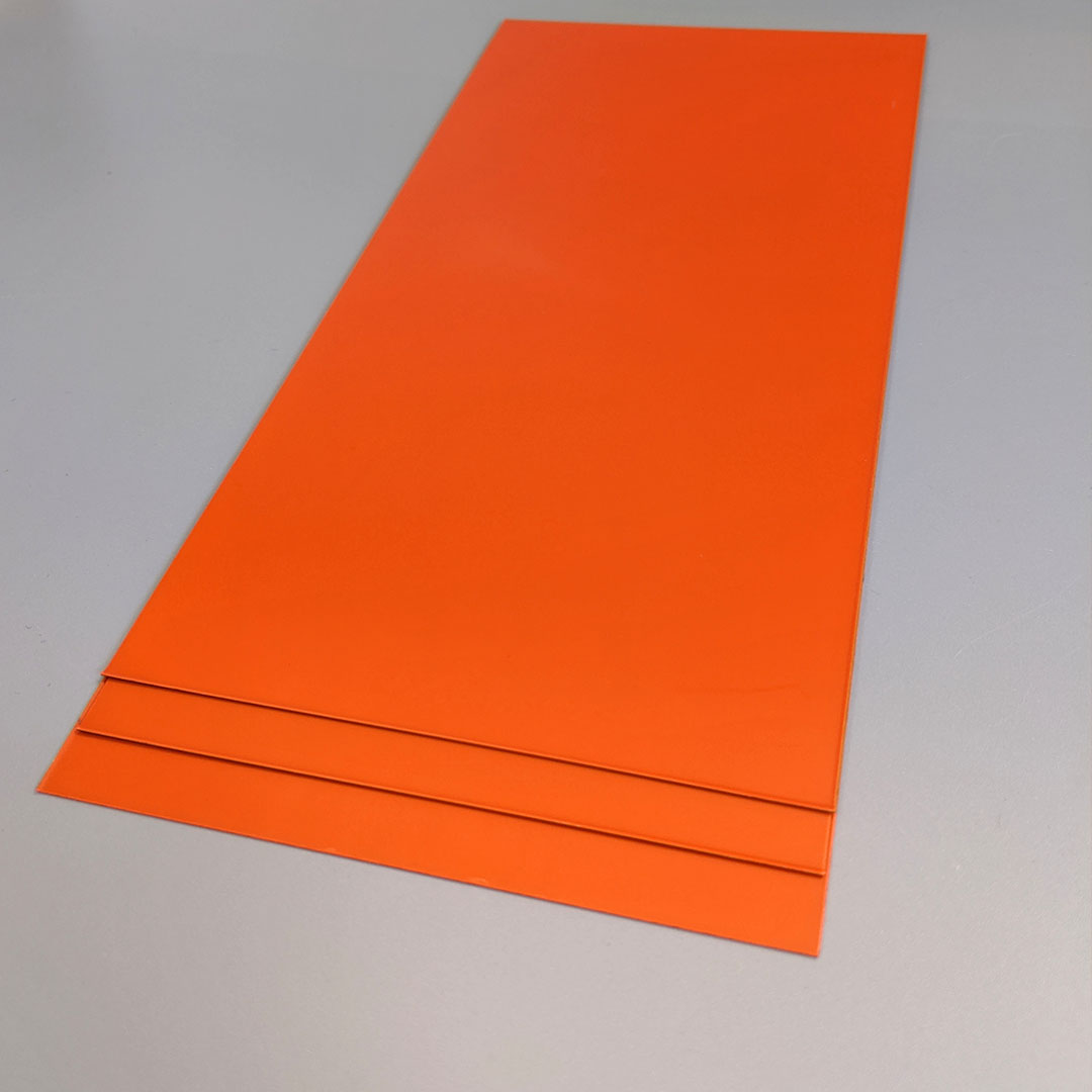 photosensitive orange pad printing plates (WS 43)