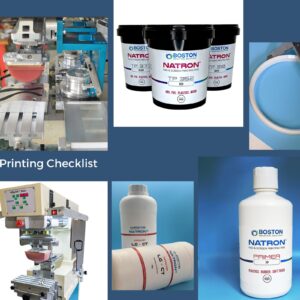 pad printing checklist